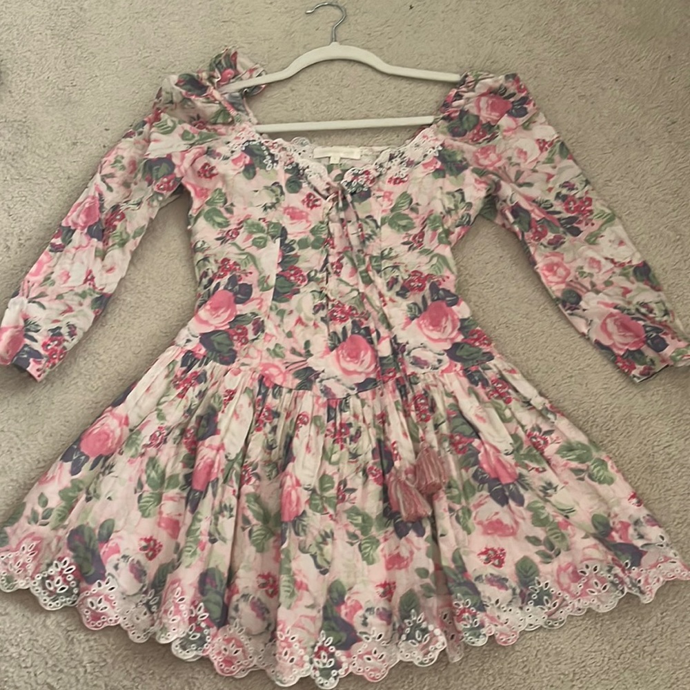LoveShackFancy mini dress